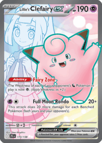 173/159 Lillie's Clefairy ex - Journey Together