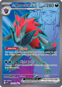 175/159 N's Zoroark ex - Journey Together