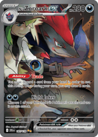 185/159 N's Zoroark ex - Journey Together