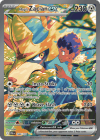 186/159 Hop's Zacian ex - Journey Together