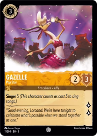 011/204 Gazelle - Pop Star - Shimmering Skies