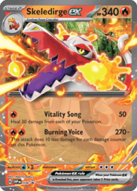 034/165 Skeledirge ex Scarlet & Violet Black Star Promos