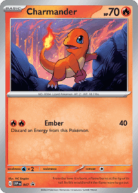 047/165 Charmander Scarlet & Violet Black Star Promos