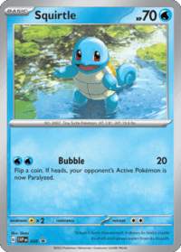 048/165 Squirtle Scarlet & Violet Black Star Promos